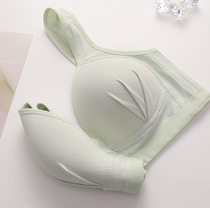 Title 4, No Underwire Front Buckle Breastfeeding Mom Bra...