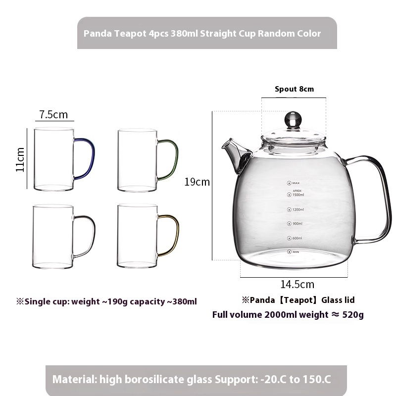 Boiling tea lidstraight cup