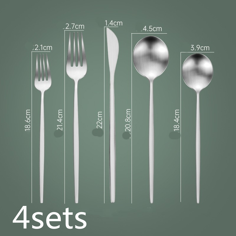 Silver Five Main Pieces 4sets