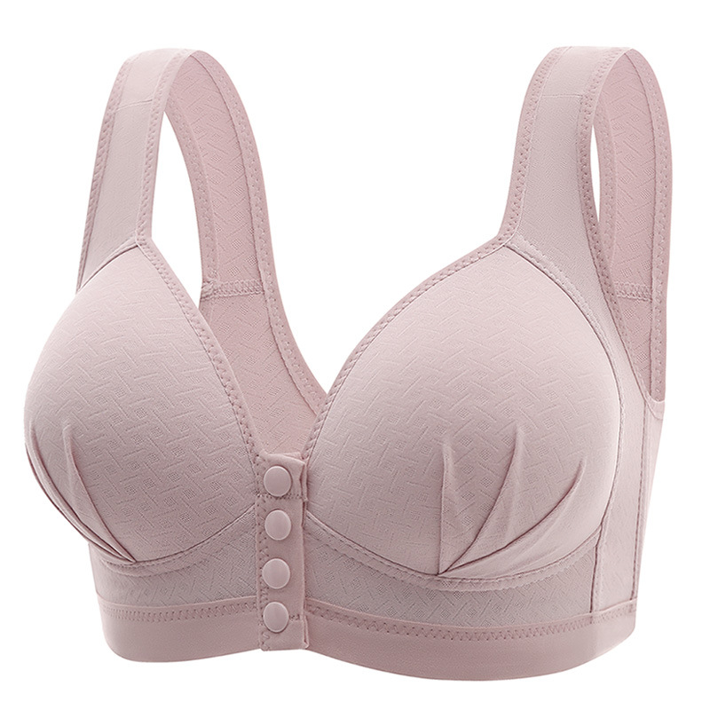 Title 8, No Underwire Front Buckle Breastfeeding Mom Bra...