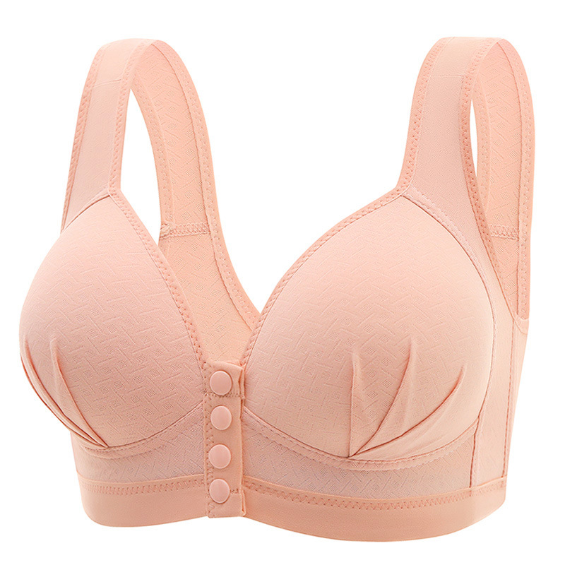 Title 6, No Underwire Front Buckle Breastfeeding Mom Bra...