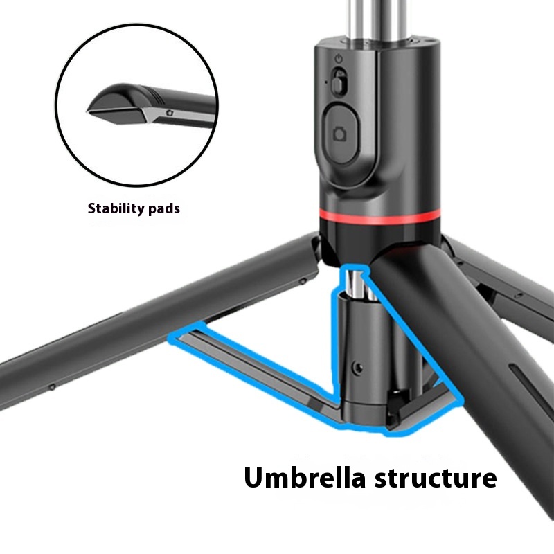 Title 5, Telescopic Bluetooth Tripod Bracket Magnetic Cl...