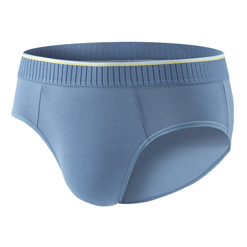 Men's Underwear Silk Briefs Men's Summer Blended Cotton Breathable Antibacterial Ice Silk