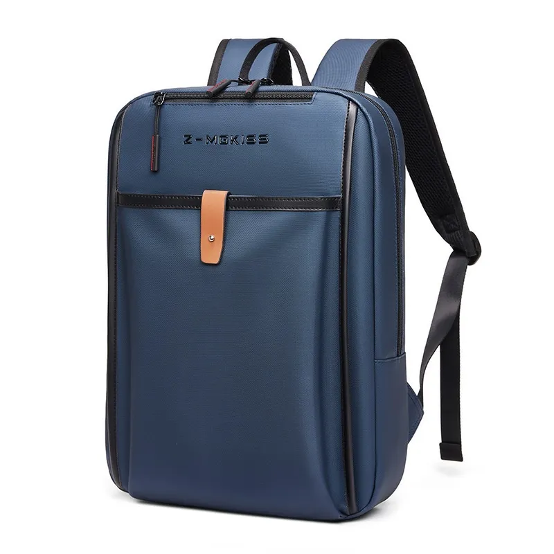New Business Travel Large Capacity Travel Men's Backpack - Blue