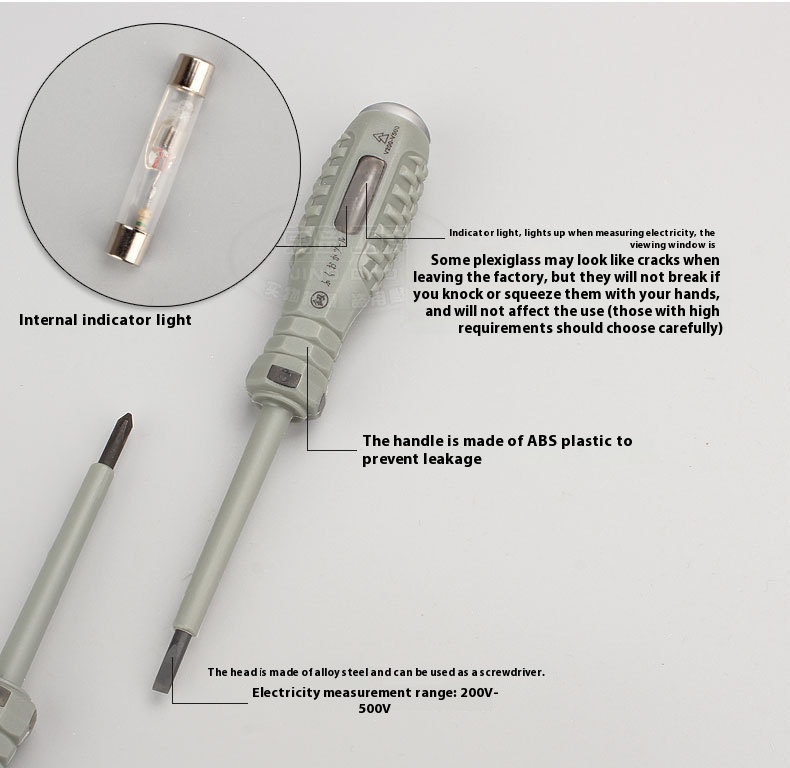 Title 5, Test Pencil Cross And Straight Screwdriver Volt...