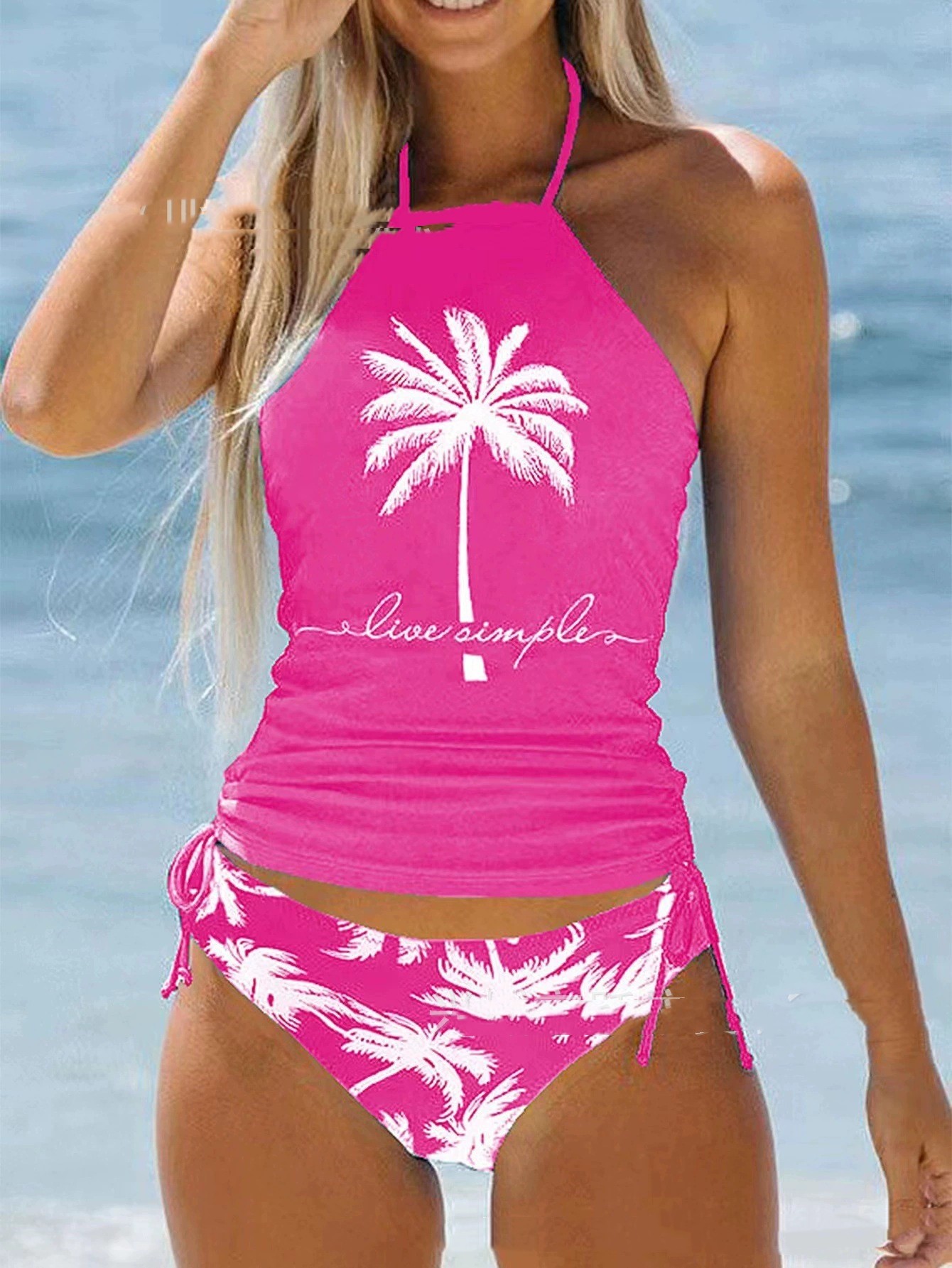 Rose Red Coconut Tree