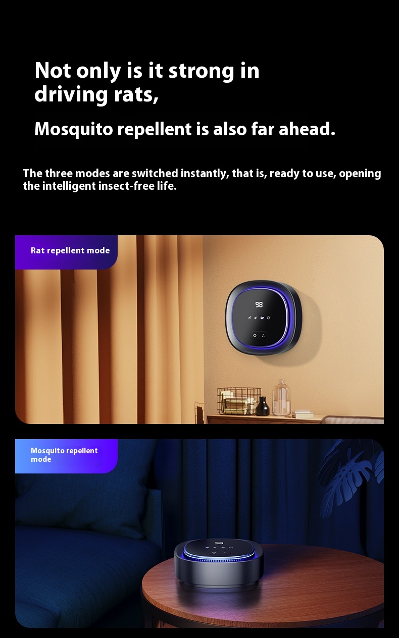 Title 4, Ultrasonic Mosquito Repellent Mouse Expeller La...