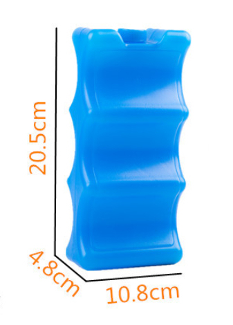 Title 2, Ice-cream Brick Double-sided Wave Blue 600 Ml I...