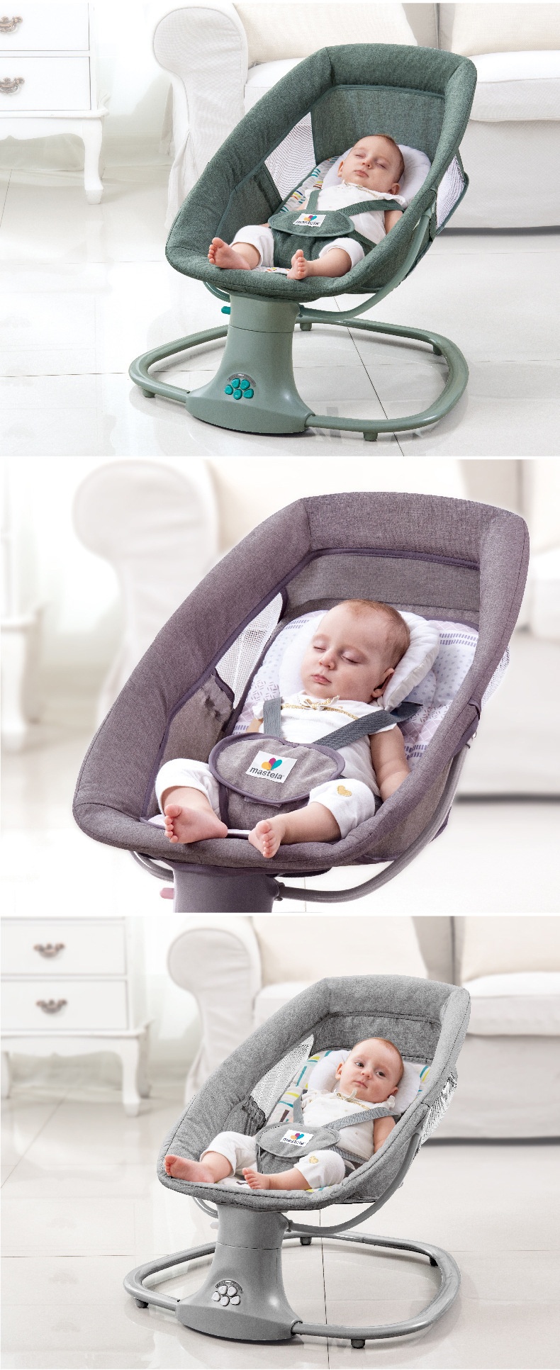 Title 1, Baby Multi-functional Comfort Chair Recliner Ne...