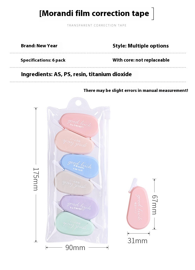 Title 2, Correction Tape Cute Girl Revision Tape Antique...