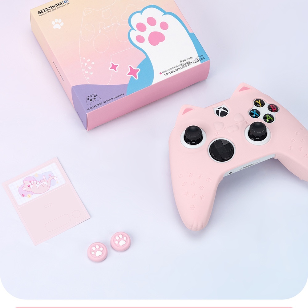 Title 11, Silicon Game Handle Case Cute Cat Ears All-incl...