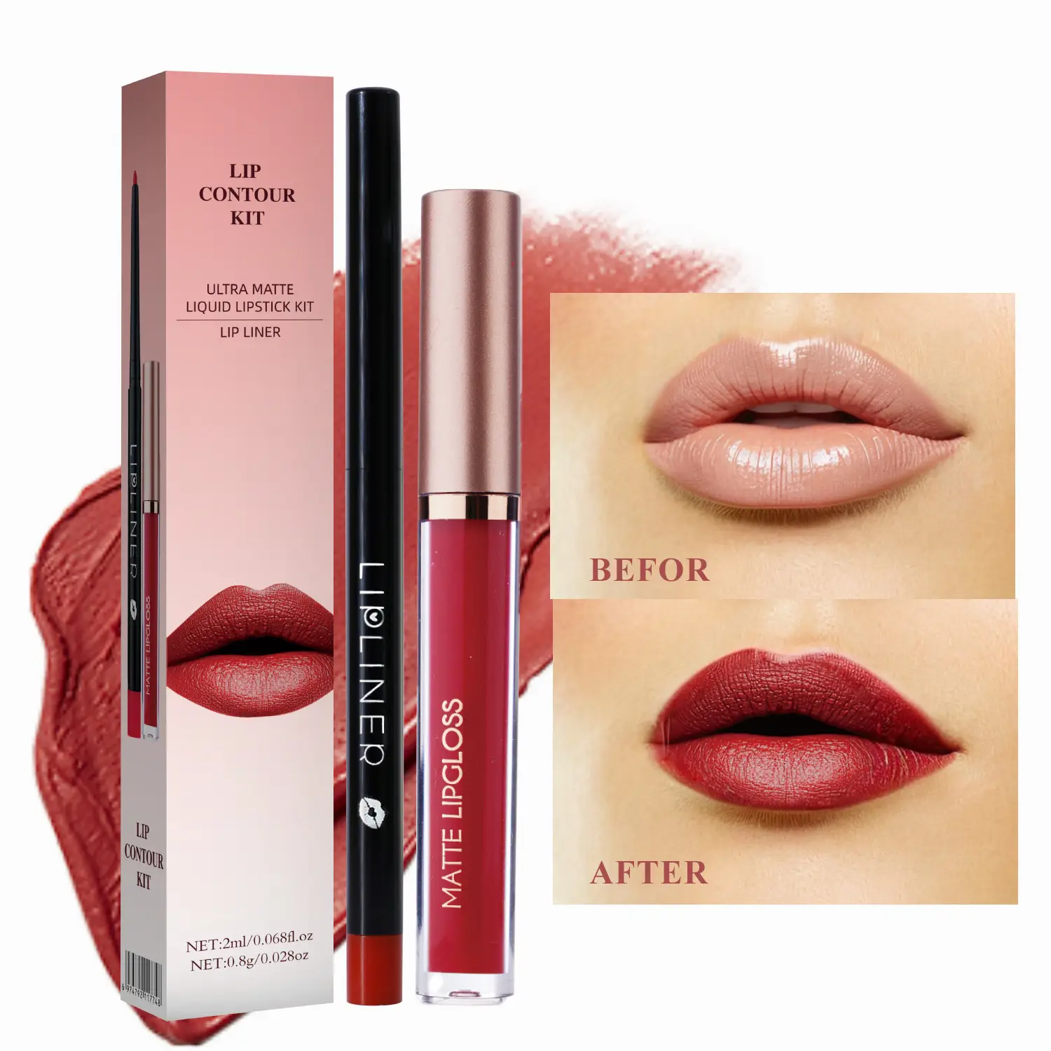 Lip Care Contouring Kit Lipstick