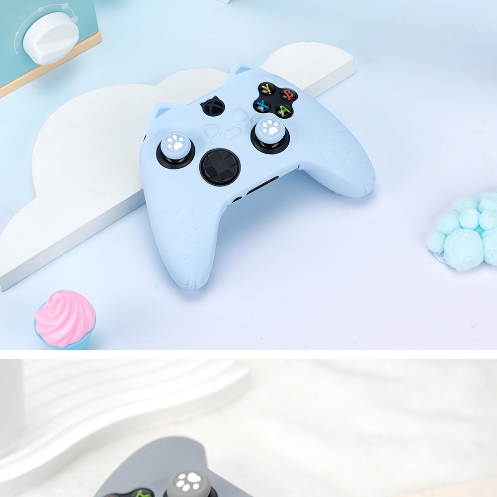 Title 28, Silicon Game Handle Case Cute Cat Ears All-incl...