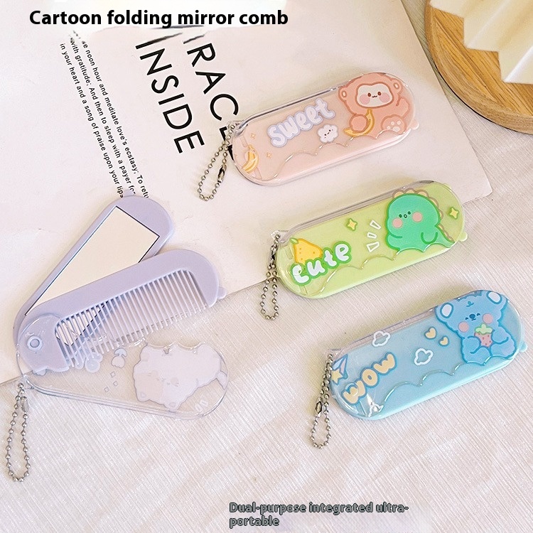 One Fold Makeup Portable Mini Mirror - Image 8