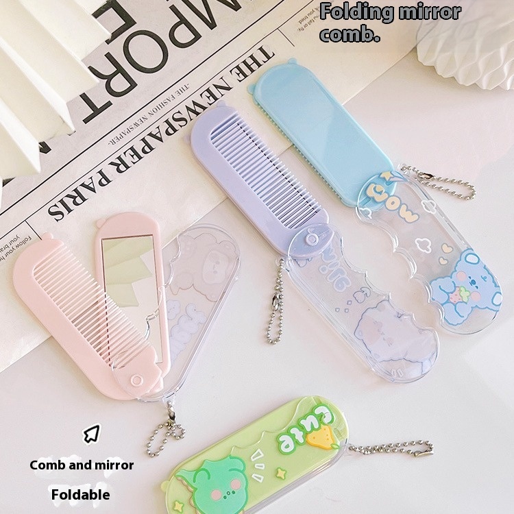 One Fold Makeup Portable Mini Mirror