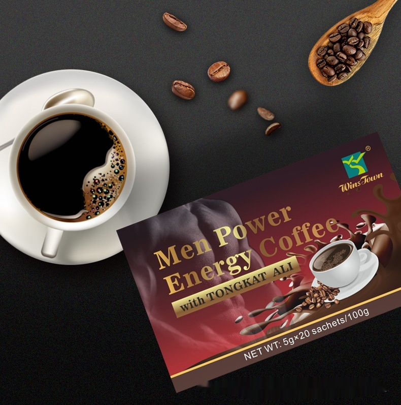 Title 1, African Male Coffee Instant Maca Energy Coffee