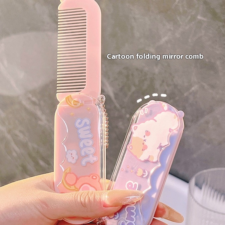 One Fold Makeup Portable Mini Mirror - Image 3