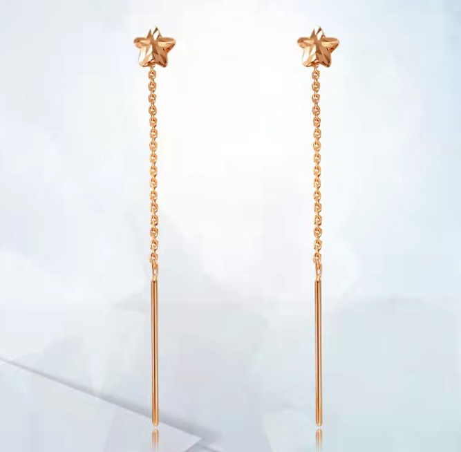 Star Ear Line 18K Rose Gold