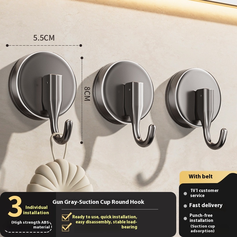 ABS Sucker Hook 3 Pack