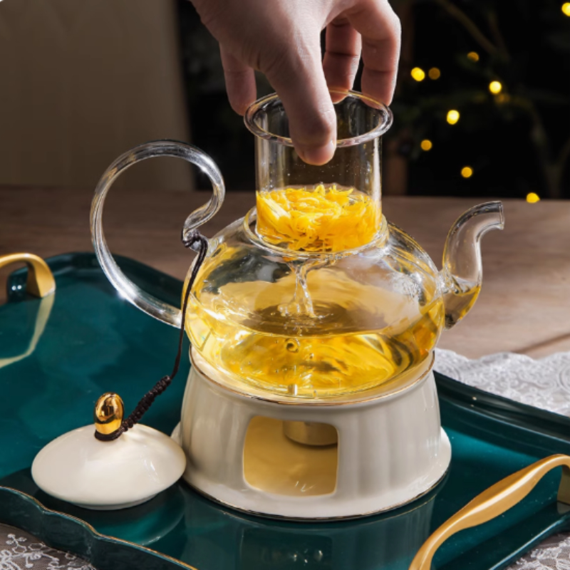 Title 4, Geurige Afternoon Tea Set met Theepot en Kopjes...