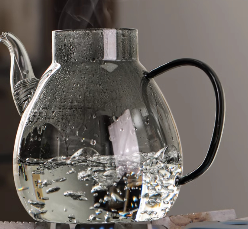 New Thickened High-temperature Resistant Glass Teapot With Large Capacity