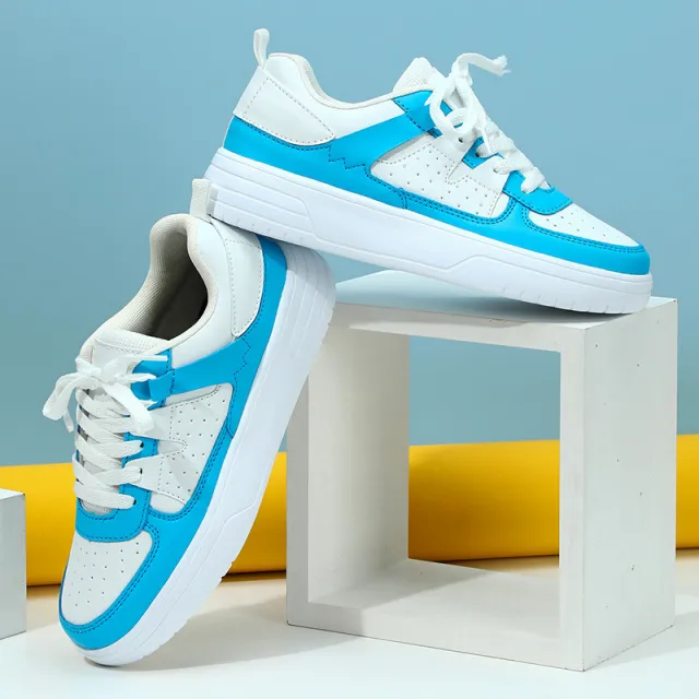 Platform Sneakers Soft Bottom Comfortable Sports Blue - Shop at LoveMi