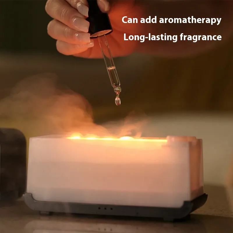 Timing Simulation Aroma Diffuser Usb Household Flame Humidifier Aromatherapy Machine Spray Air Flame Humidifier Diffuser – image 5