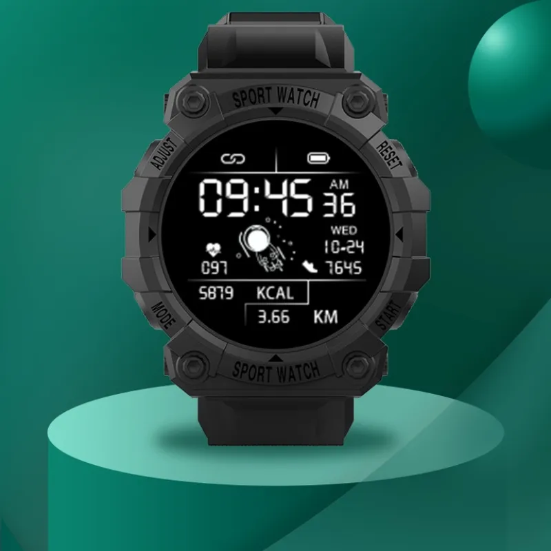 Spaceman Round FD68S Smart Bracelet 144 Large