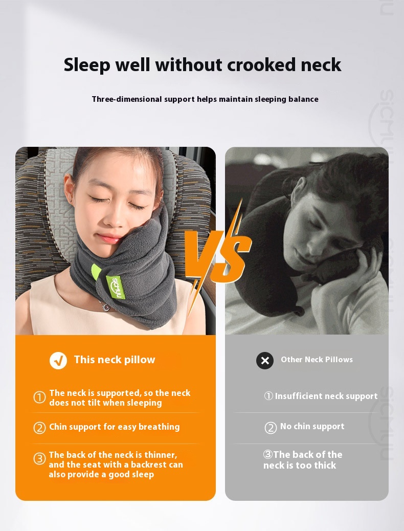 Title 3, Sleeping Artifact Car Headrest Neck Protection ...