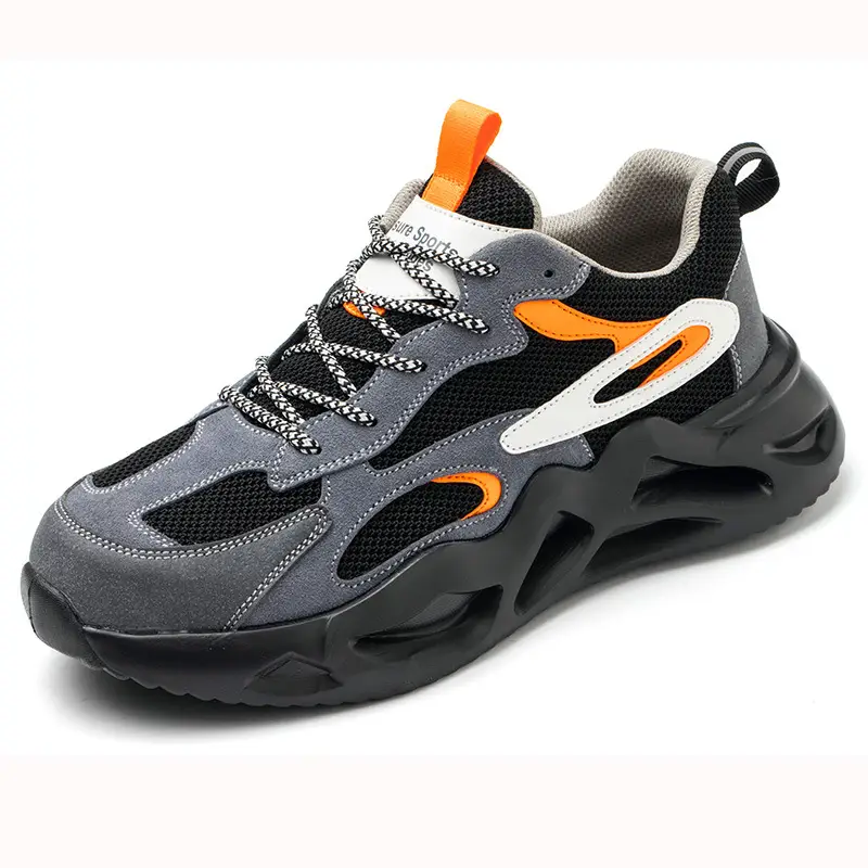 Breathable Mesh Lightweight Steel Toe Cap Safety Shoes
