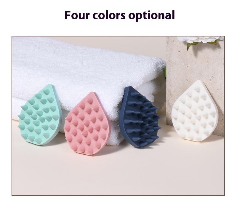 Title 9, Wet and Dry Silicone Massage Shampoo Comb. Gent...