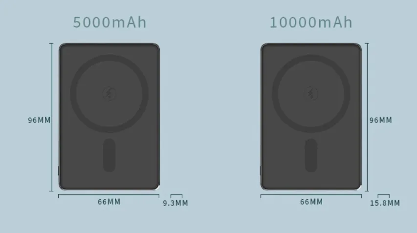 Large Capacity Magnetic Power Bank Mobile Supply