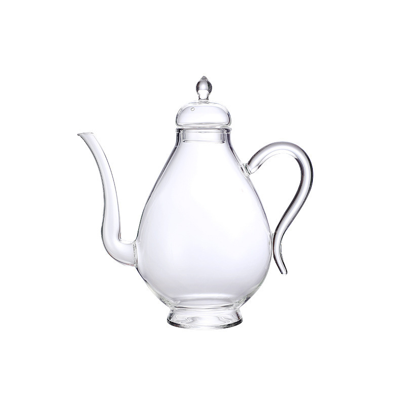 Title 2, Borosilicate Glass Transparent Pot Green Tea Te...