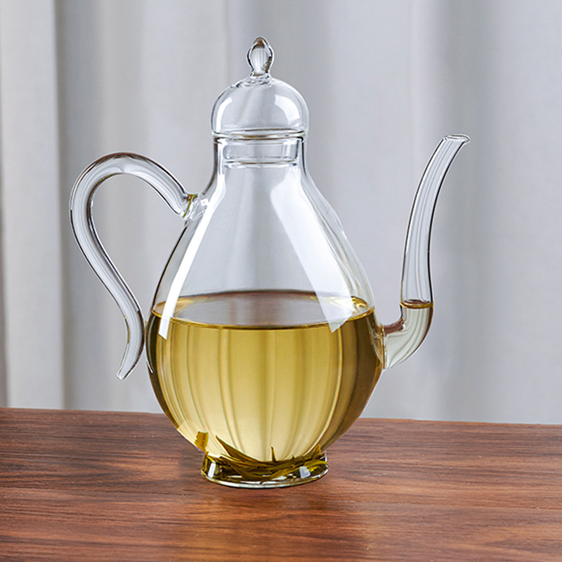 Title 3, Borosilicate Glass Transparent Pot Green Tea Te...