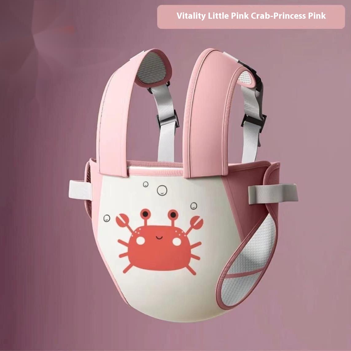Vigorous Small Pink Crab