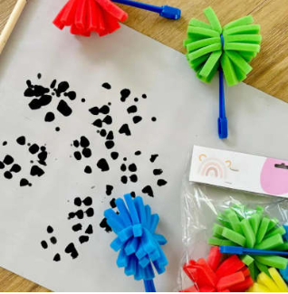 Sponge Seal DIY Graffiti Multi-pattern Painting Paint Brush Tools