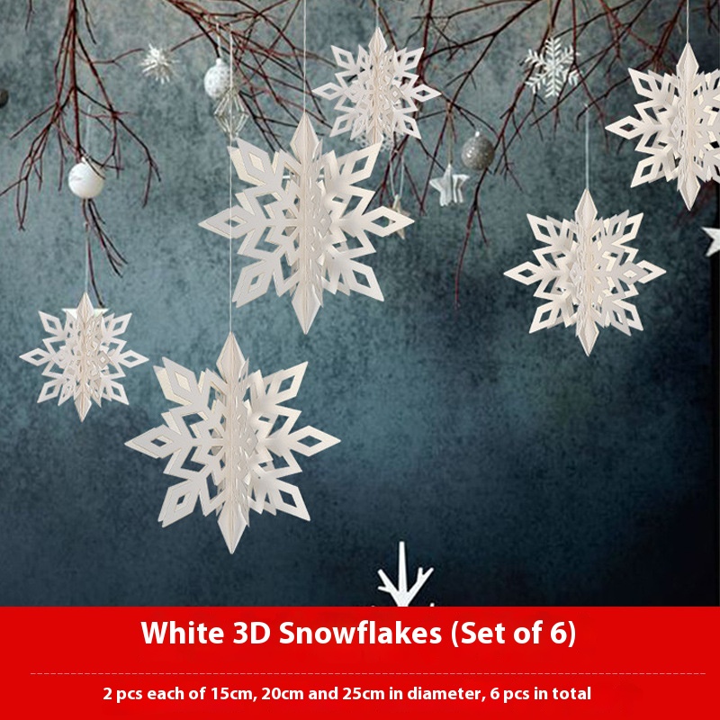 Title 3, Christmas Decorations 3D Mini Flag Scene Show W...