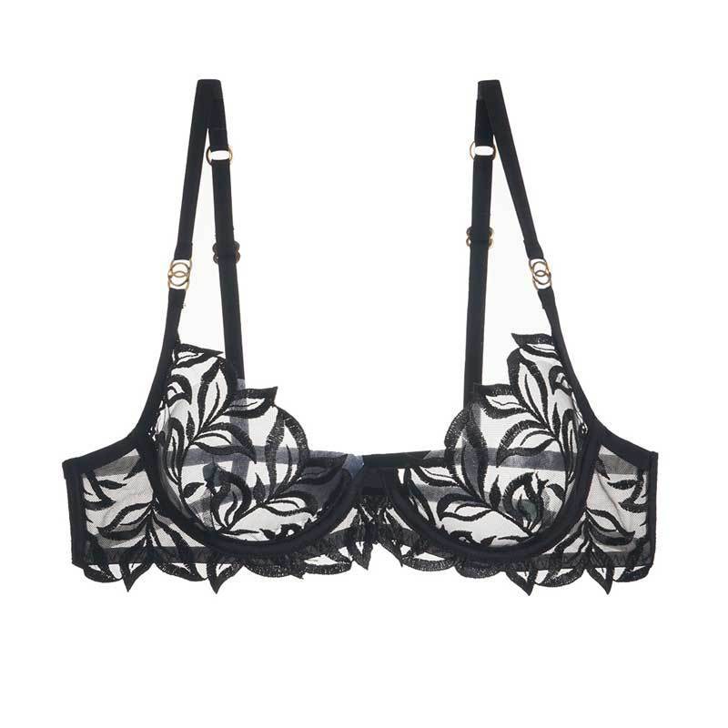 Ultra-Thin Nylon Bra Set - Breathable, Sexy & Comfortable Fit