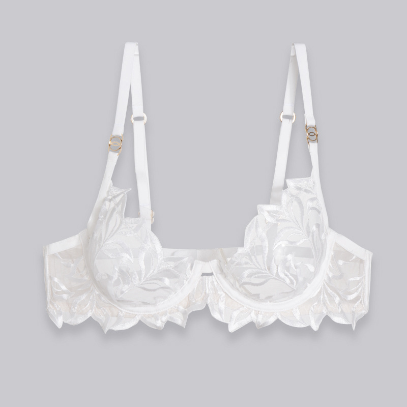 Ultra-Thin Nylon Bra Set - Breathable, Sexy & Comfortable Fit