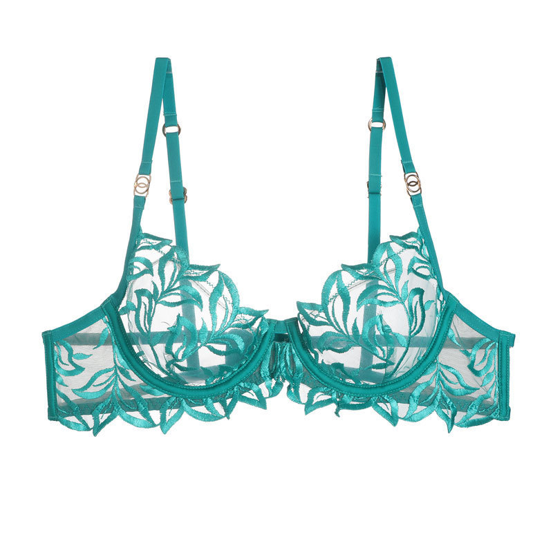Ultra-Thin Nylon Bra Set - Breathable, Sexy & Comfortable Fit