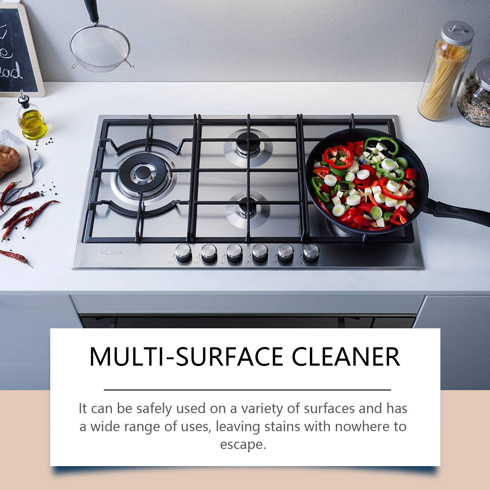 Title 4, Multi-surface Cleaner Kitchen Stain Removal Mul...