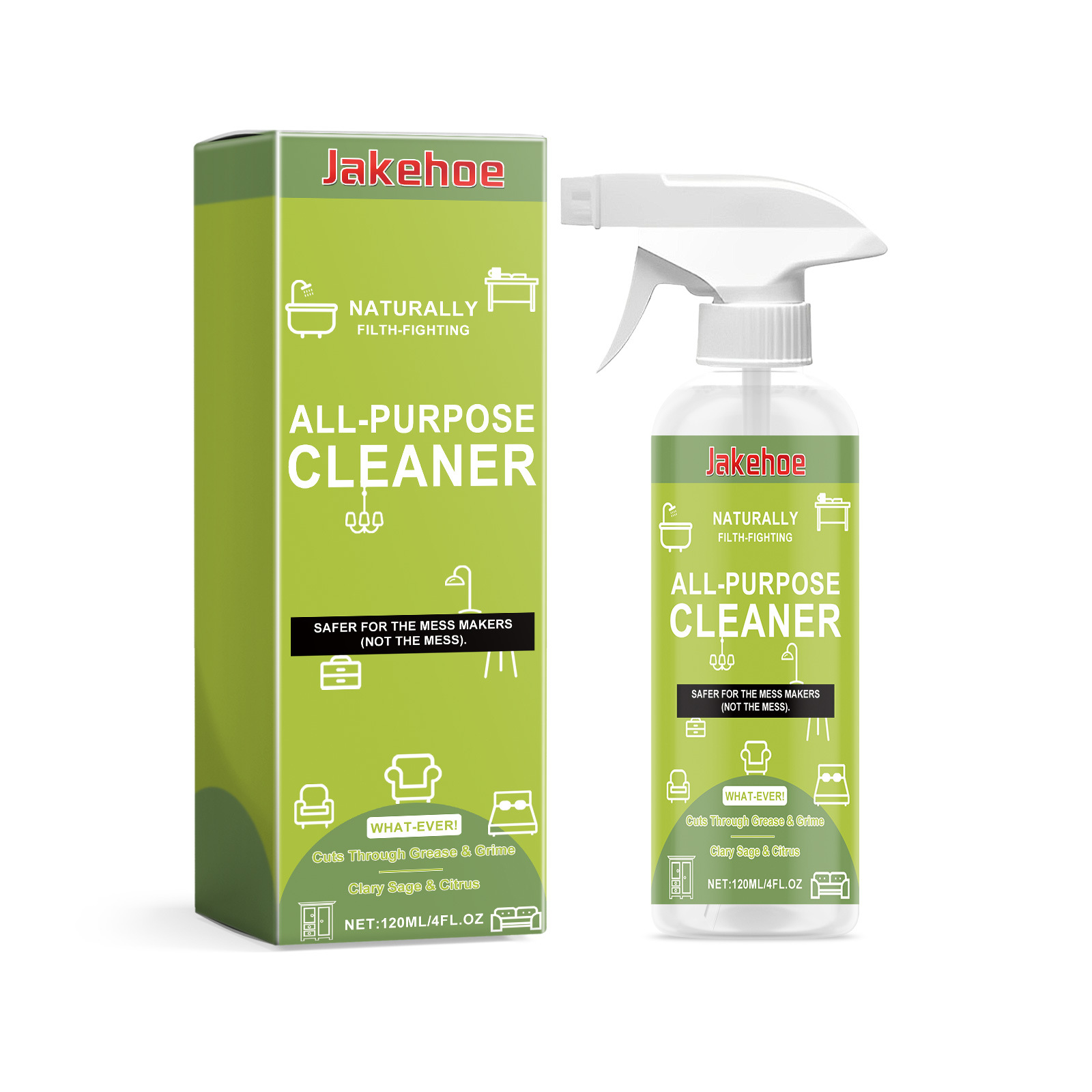 Title 6, Multi-Purpose Cleaning Home Tile Cleaning Spray