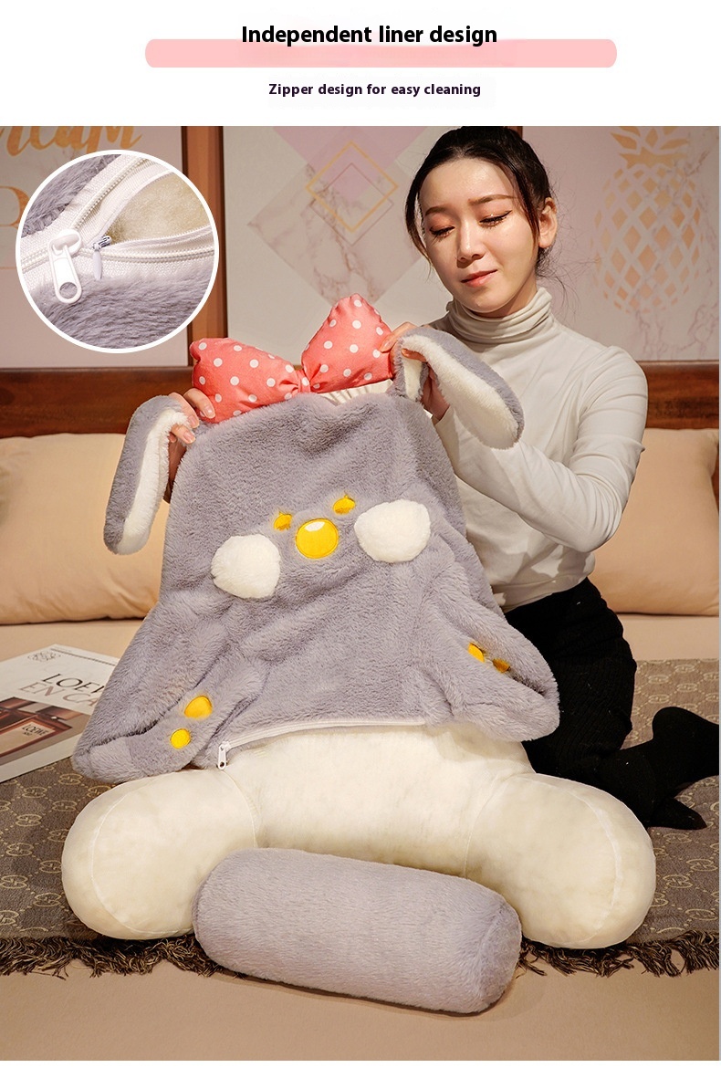 Title 8, Cute Bedside Soft Bag With Large Backrest