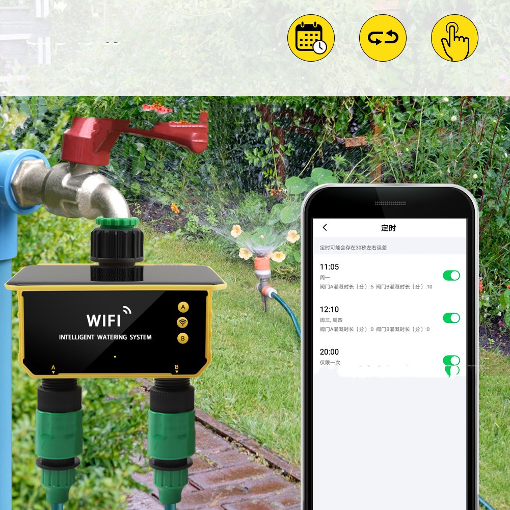 Title 5, Solar WiFi Graffiti Smart Water Valve Controlle...