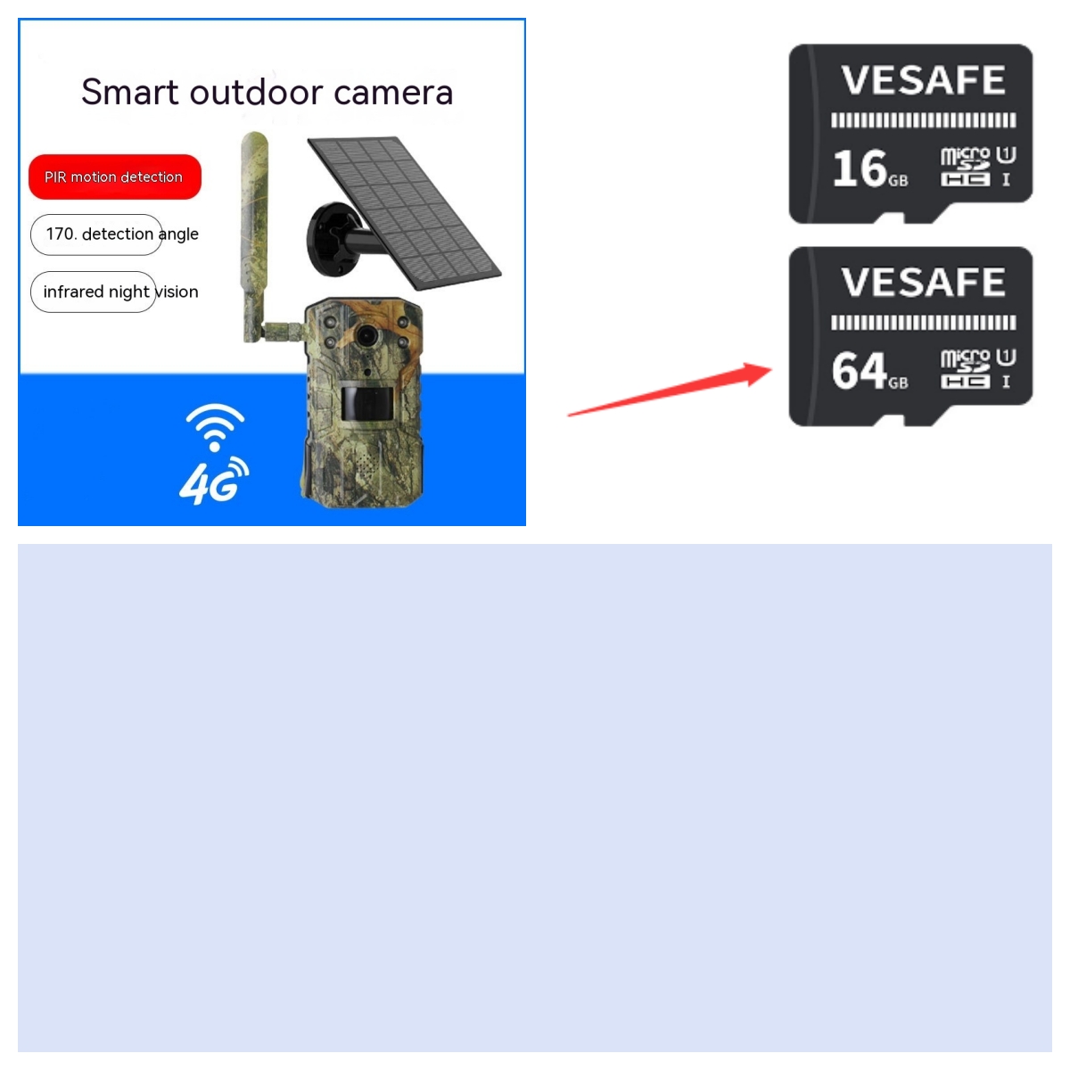 With Solar Panelwith 64GB