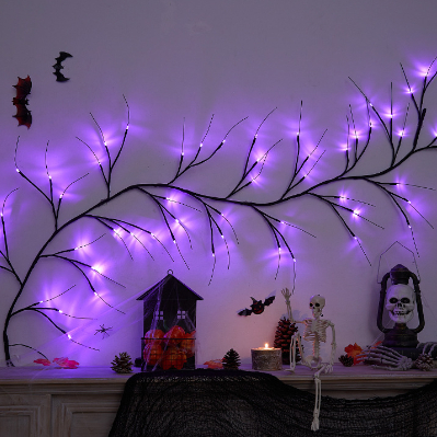 Purple Vine Branches