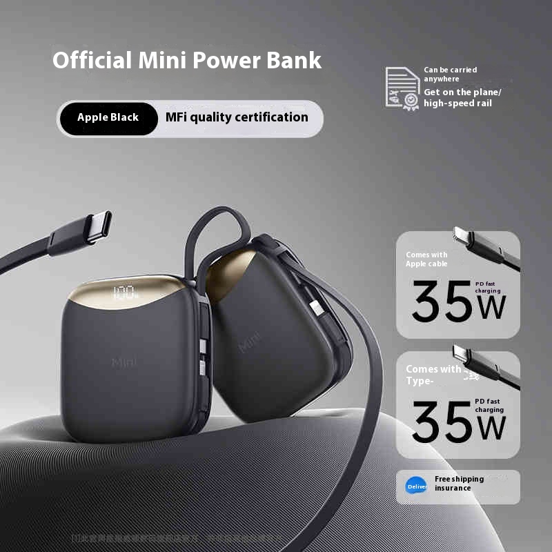 Black 35W Flash Charger