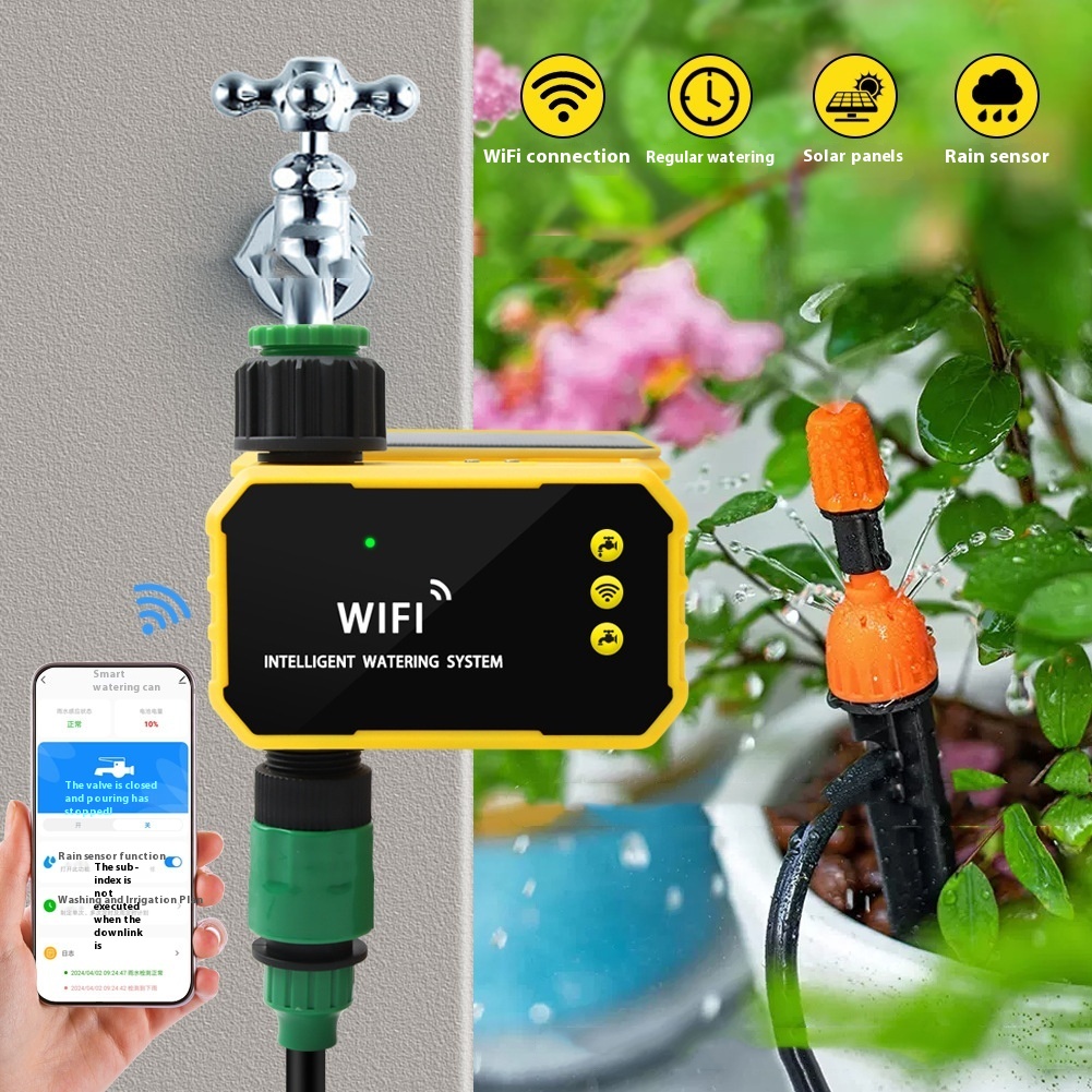 Title 1, WiFi Smart Timing Irrigator Solar Controller