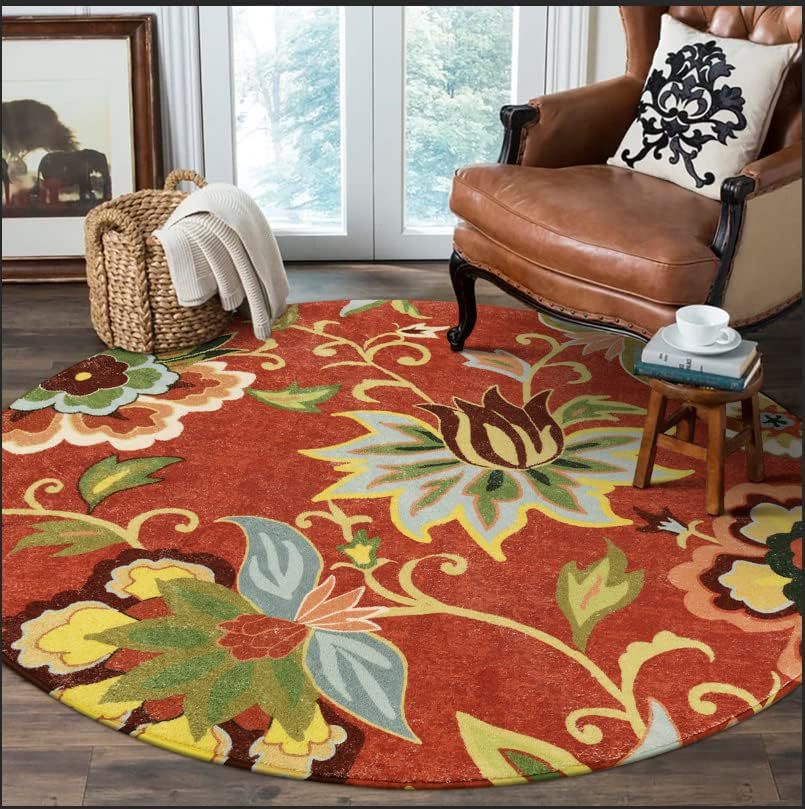 Title 4, Ethnic Style Carpet European Round Household