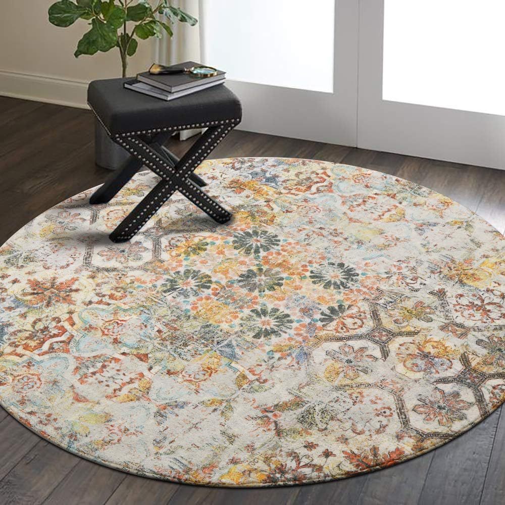 Title 5, Ethnic Style Carpet European Round Household